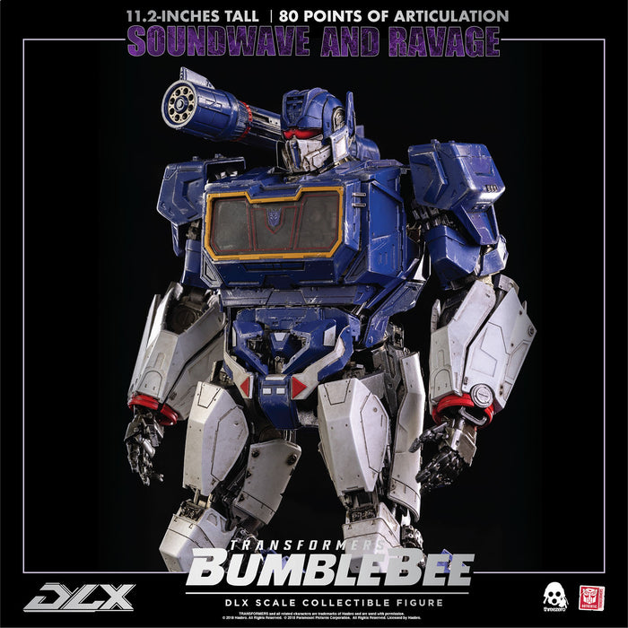 Transformers: Bumblebee DLX Scale Collectible Series Soundwave and Ravage