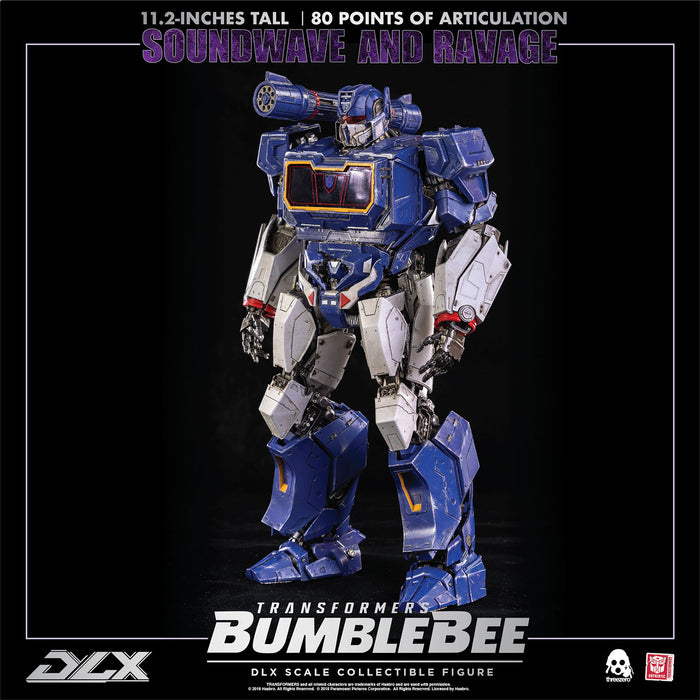 Transformers: Bumblebee DLX Scale Collectible Series Soundwave and Ravage