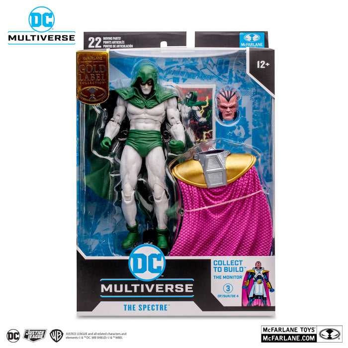 DC Multiverse Exclusive Gold Label The Spectre (Crisis on Infinite Earths)