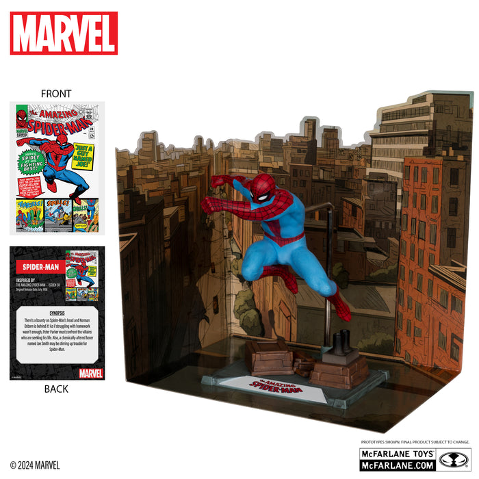 McFarlane 1:10th Scale Exclusive Gold Label Spider-Man (Spider-Man #6)