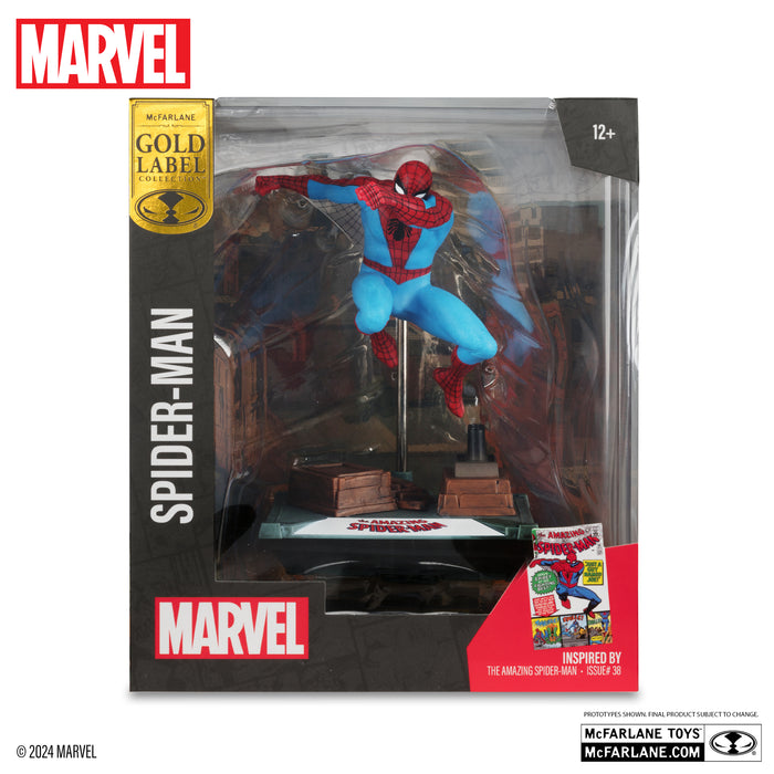 McFarlane 1:10th Scale Exclusive Gold Label Spider-Man (Spider-Man #6)