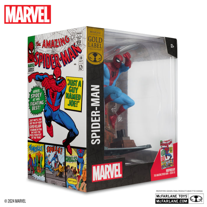 McFarlane 1:10th Scale Exclusive Gold Label Spider-Man (Spider-Man #6)