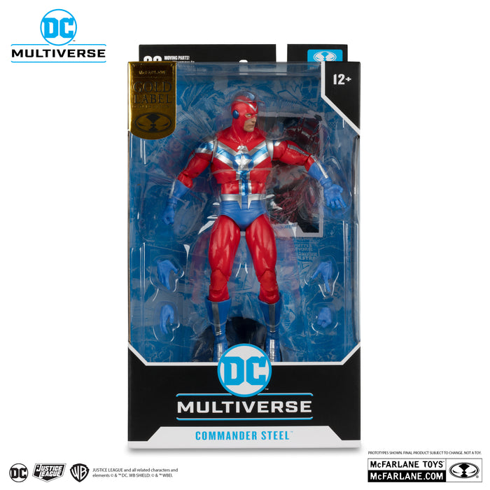 DC Multiverse Exclusive Gold Label Commander Steel