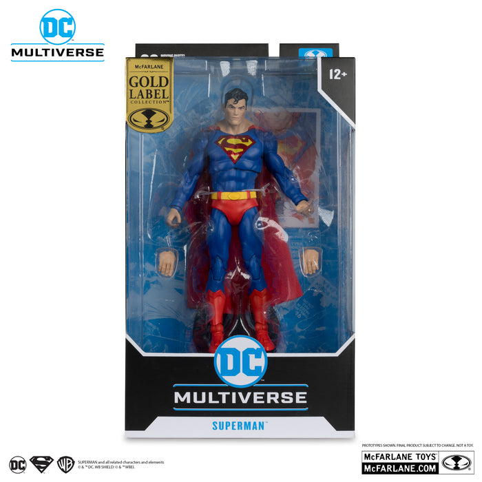 DC Multiverse Exclusive Gold Label Superman (Action Comics 1000)