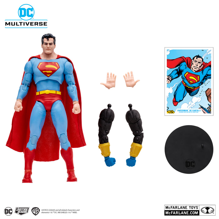 DC Multiverse Exclusive Gold Label Superman of Earth-2 (Crisis on Infinite Earths)