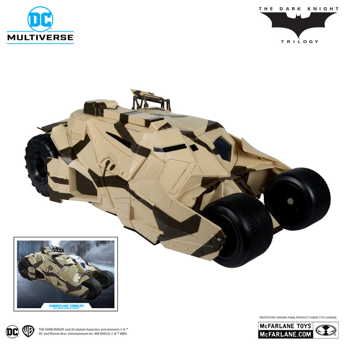 DC Multiverse Exclusive Gold Label Camouflage Tumbler (Dark Knight Rises)