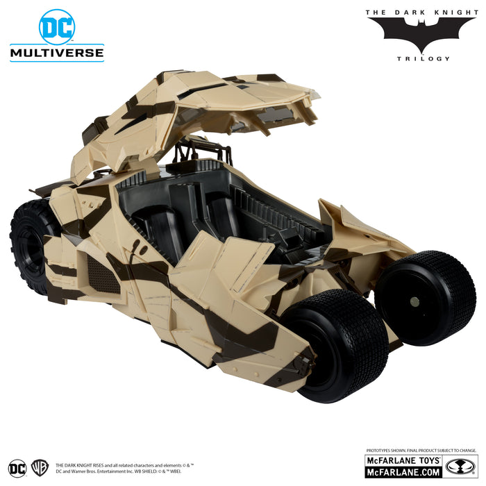 DC Multiverse Exclusive Gold Label Camouflage Tumbler (Dark Knight Rises)