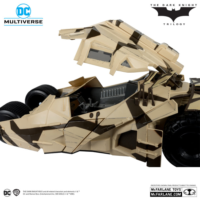 DC Multiverse Exclusive Gold Label Camouflage Tumbler (Dark Knight Rises)