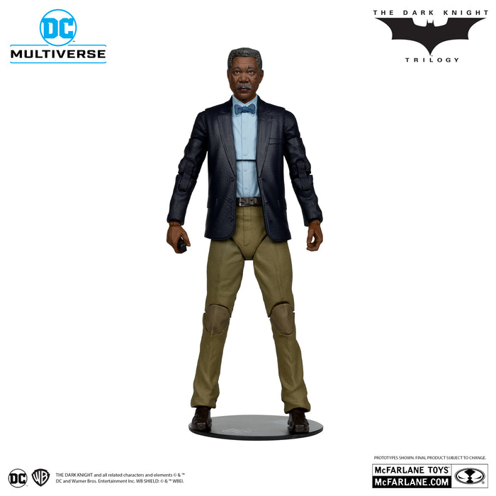 DC Multiverse Exclusive Gold Label Lucious Fox & Tumbler (The Dark Knight)