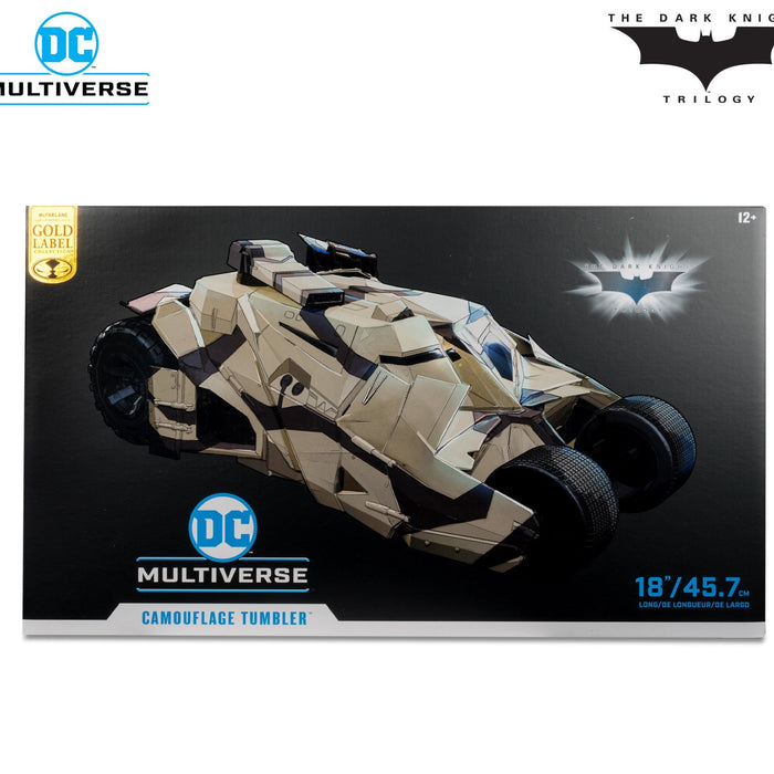 DC Multiverse Exclusive Gold Label Camouflage Tumbler (Dark Knight Rises)