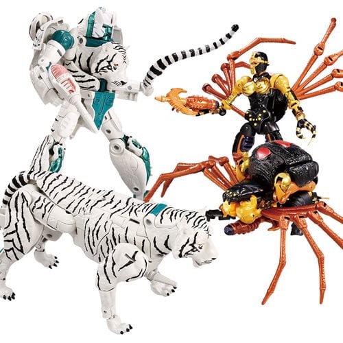 Transformers: Beast Wars BWVS-04 Tigatron vs. Blackarachnia (Premium Finish)2-Pack
