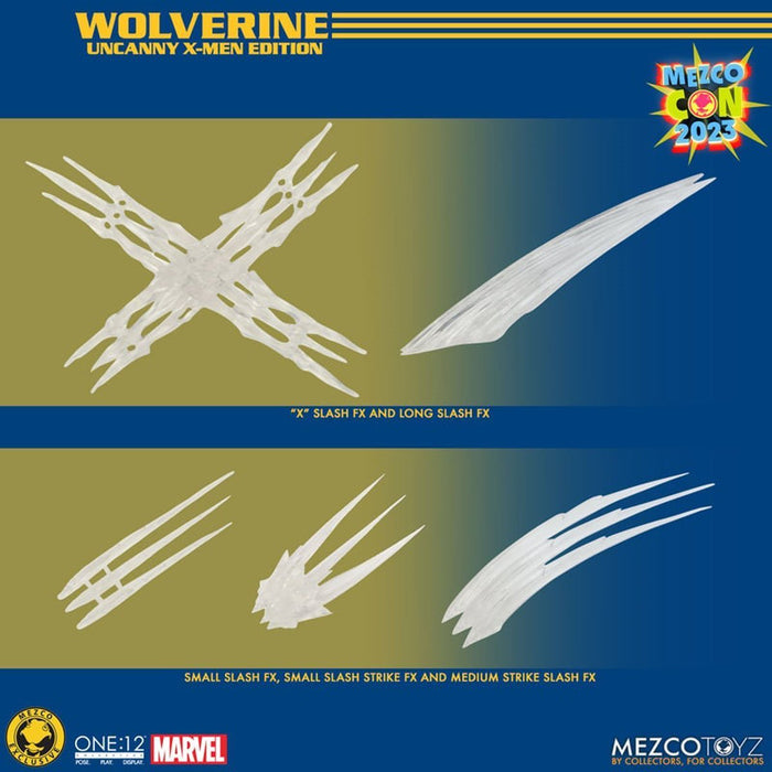 Uncanny X-Men Mezco One:12 Collective Wolverine (2023 SDCC Exclusive)