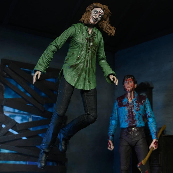 NECA Evil Dead Ultimate Bloody Ash & Cheryl Williams 2-Pack