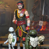 NECA Teenage Mutant Ninja Turtles Casey Marie with Baby Odyn & Uno (The Last Ronin- The Lost Years)