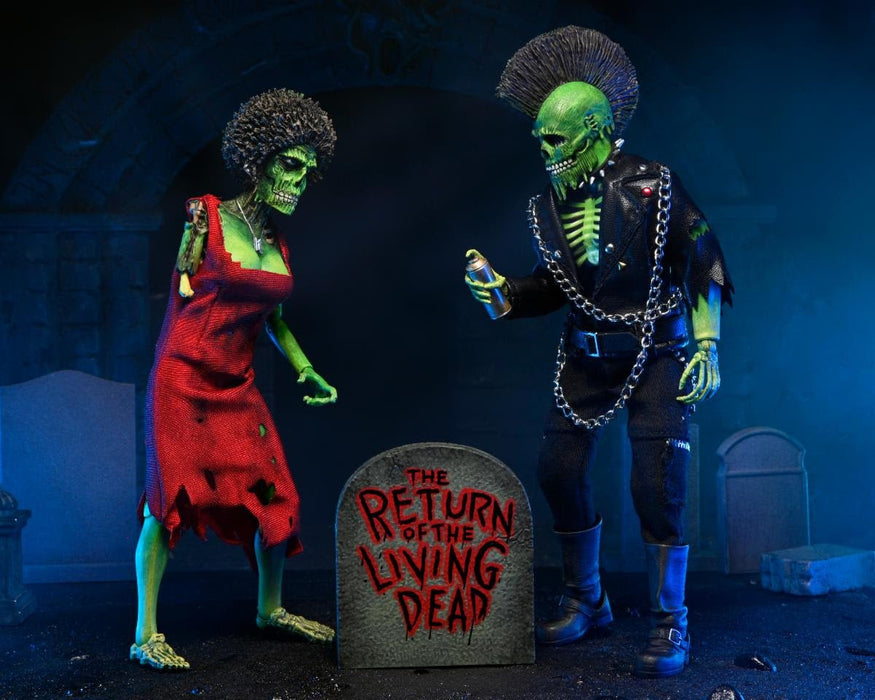 NECA Return of the Living Dead Zombie Trash and Suicide 2-Pack (Clothed 8" Scale)