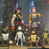 NECA Teenage Mutant Ninja Turtles Casey Marie with Baby Odyn & Uno (The Last Ronin- The Lost Years)