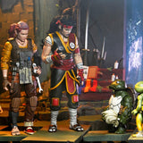 NECA Teenage Mutant Ninja Turtles Casey Marie with Baby Odyn & Uno (The Last Ronin- The Lost Years)