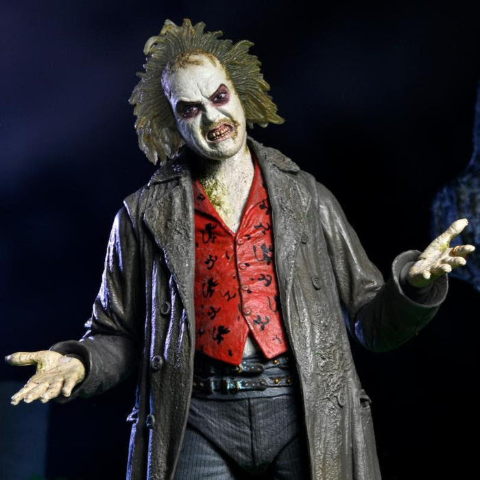 NECA Beetlejuice (1988) Ultimate Beetlejuice: Tour Guide “The Bio-Exorcist”