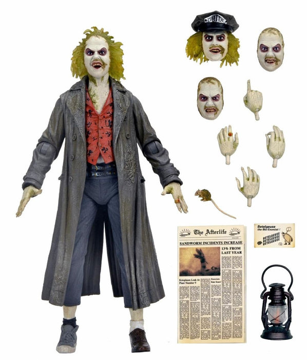 NECA Beetlejuice (1988) Ultimate Beetlejuice: Tour Guide “The Bio-Exorcist”