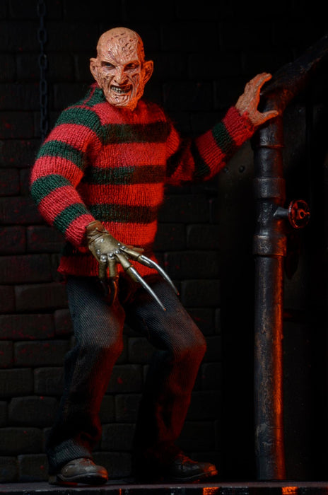 NECA Nightmare on Elmstreet Dream Warriors Freddy (8" Clothed Scale)