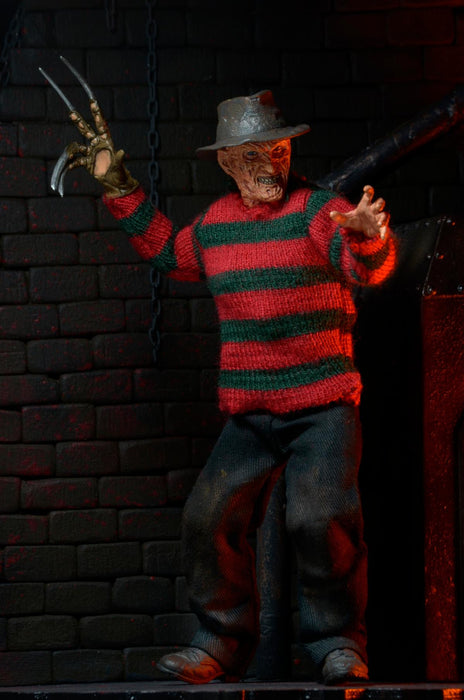 NECA Nightmare on Elmstreet Dream Warriors Freddy (8" Clothed Scale)