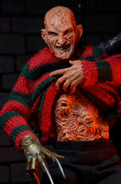 NECA Nightmare on Elmstreet Dream Warriors Freddy (8" Clothed Scale)