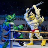 NECA Teenage Mutant Ninja Turtles Stump Wrestling Deluxe Ace Duck (Archie Comics)