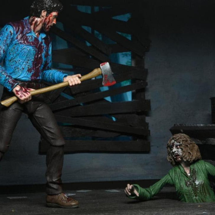 NECA Evil Dead Ultimate Bloody Ash & Cheryl Williams 2-Pack