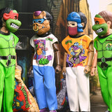 NECA Ben Cooper x Teenage Mutant Ninja Turtles Costume Collection Set of 7 (6" Clothed Figures)