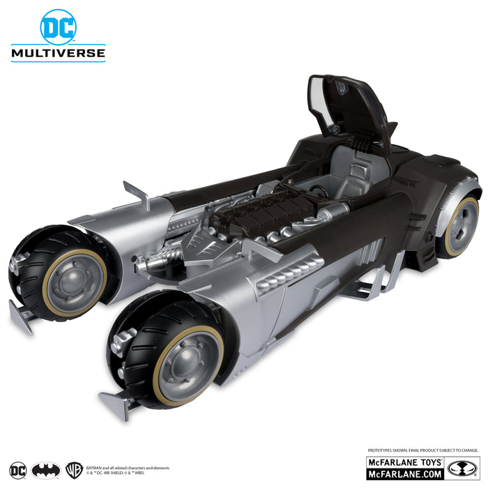 DC Multiverse Exclusive Gold Label Batmobile (Batman White Knight)