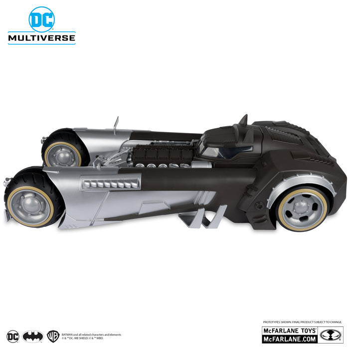 DC Multiverse Exclusive Gold Label Batmobile (Batman White Knight)