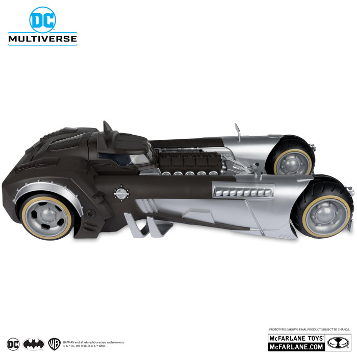 DC Multiverse Exclusive Gold Label Batmobile (Batman White Knight)