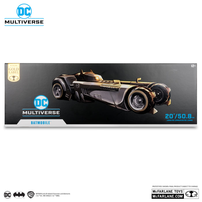 DC Multiverse Exclusive Gold Label Batmobile (Batman White Knight)