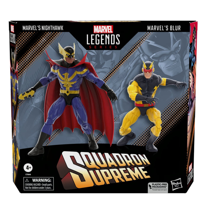Marvel Legends Squadron Surpreme Nighthawk & Blur 2-Pack