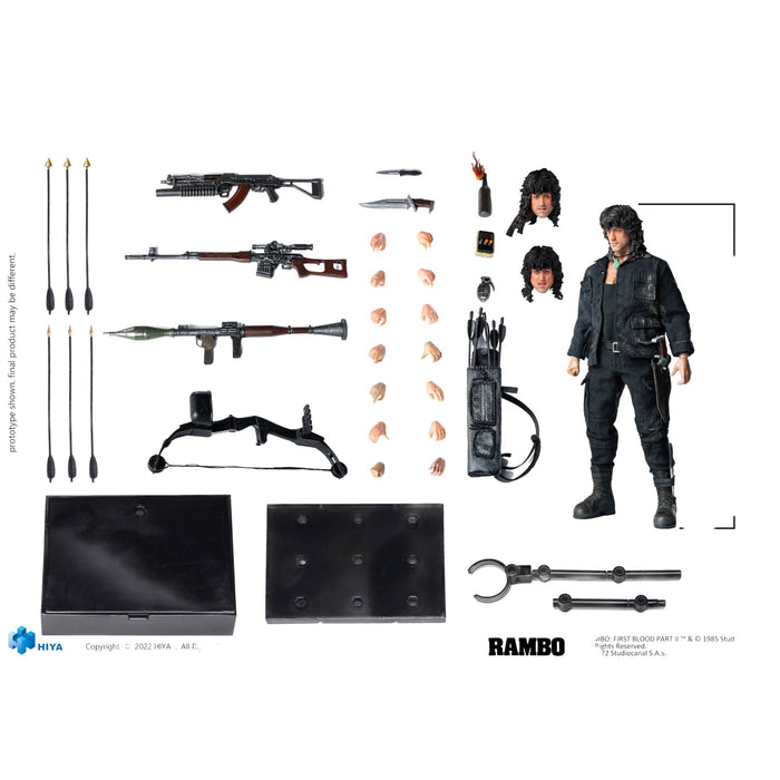 Rambo III Exquisite Super Series John Rambo (1:12 Scale)