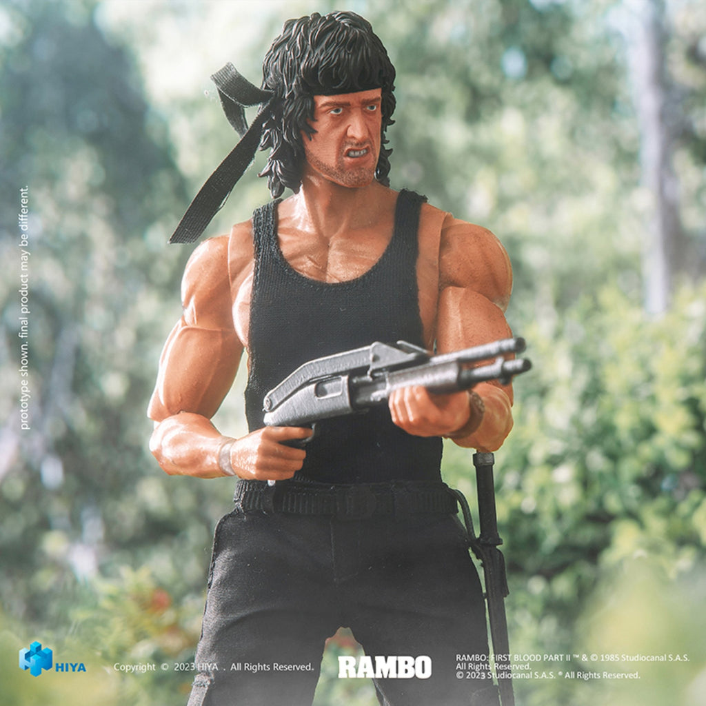 Rambo figurine 1/12 Exquisite Super Series First Blood III John Rambo 16 cm