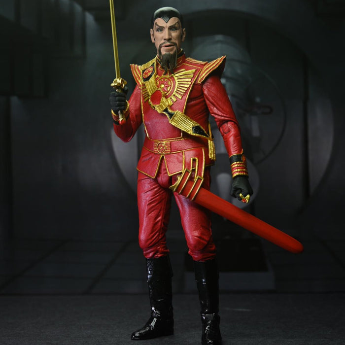 NECA King Features Ultimate Ming the Merciless (Red Military Outfit)