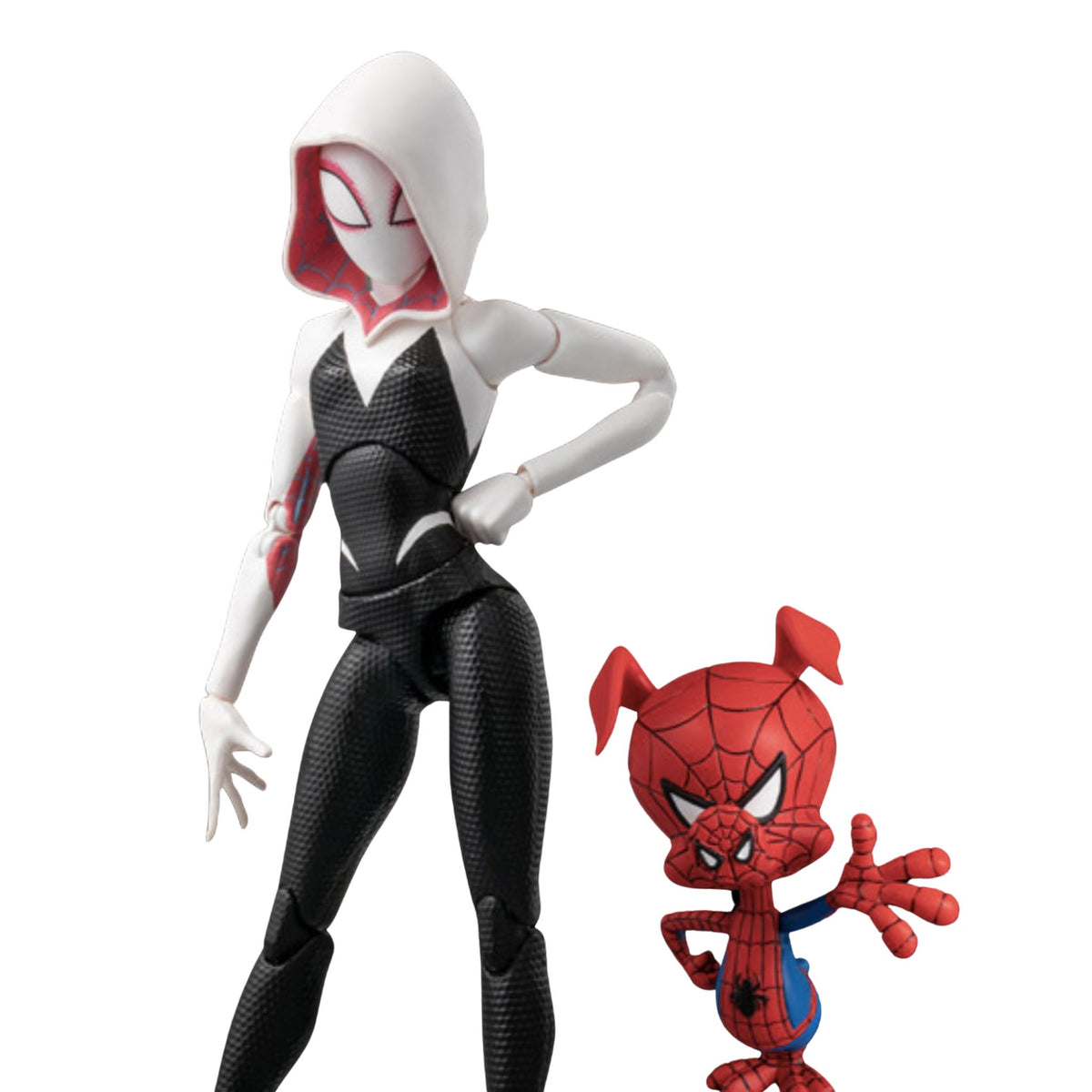 Sentinel Spider-Man: Into the Spider-Verse SV-Action Spider-Gwen & Spi —  Nerdzoic Toy Store