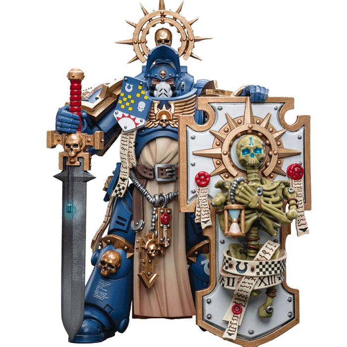 Warhammer 40k Ultramarines Primaris Captain (Relic Shield and Power Sword) (1/18 Scale)