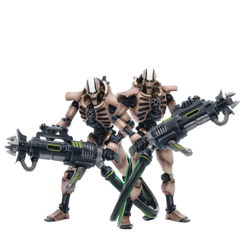 Warhammer 40K Necrons Sautekh Dynasty Immortal with Tesla Carbine 1/18 Scale Figure