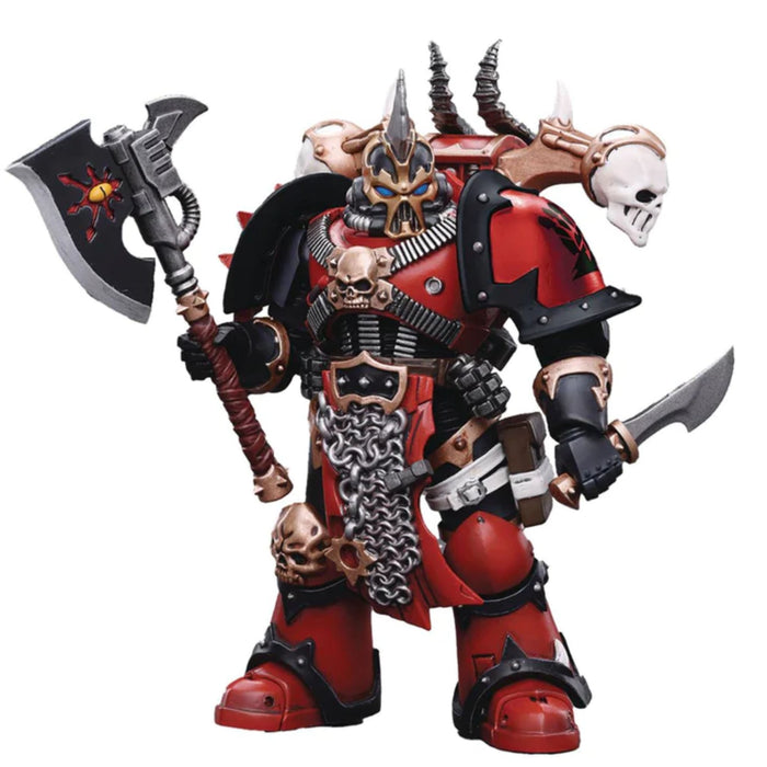 Warhammer 40k Chaos Space Marines Red Corsairs Exalted Champion Gotor the Blade (1/18 Scale)