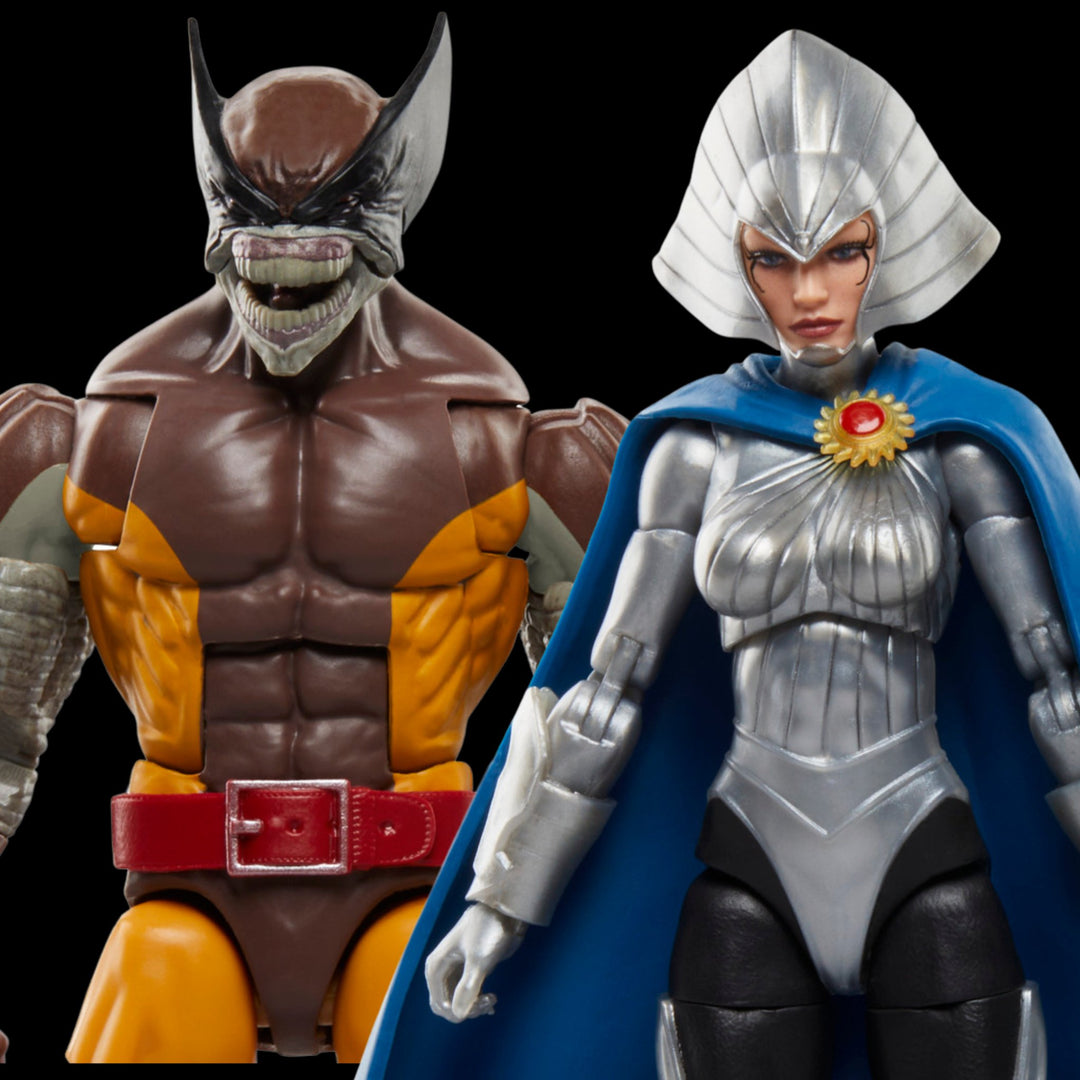 Wolverine Brood Marvel Legends Wolverine 50th Anniversary Brood Wolverine and Lilandra ...