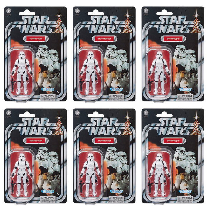 Star Wars The Vintage Collection Stormtrooper ARMY BUILDER SET OF 6!