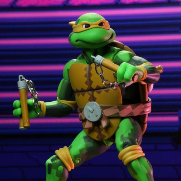 NECA TMNT: Turtles in Time Michelangelo (Series 2)