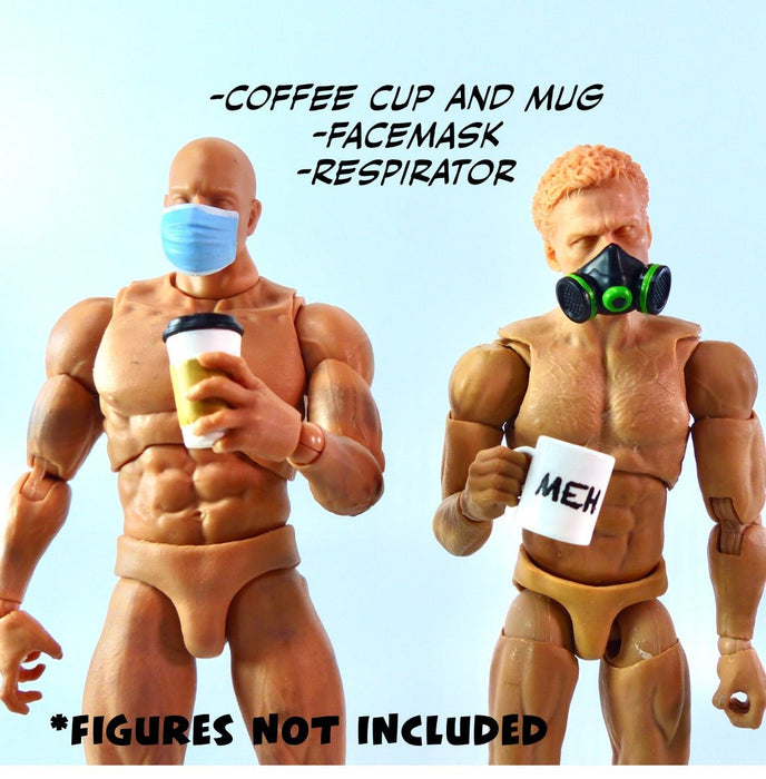 Super Action Stuff Action Figure Accessory Set (Set A: Cyber Dagger Ar —  Nerdzoic Toy Store