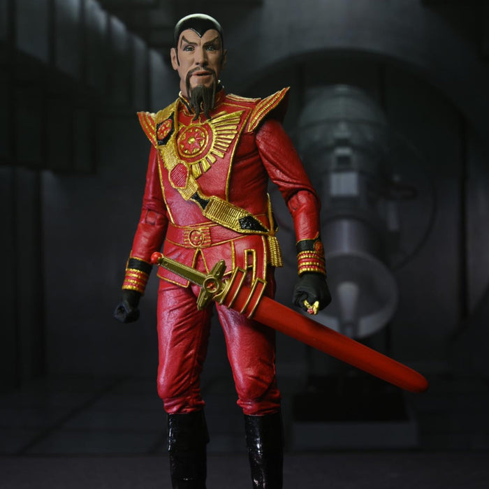 NECA King Features Ultimate Ming the Merciless (Red Military Outfit)