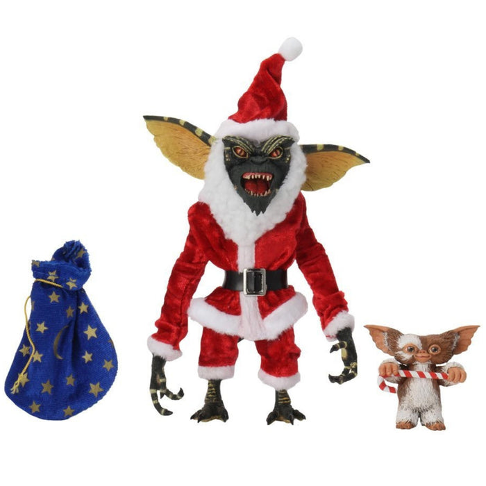 NECA Gremlins Santa Stripe & Gizmo 2-Pack — Nerdzoic Toy Store