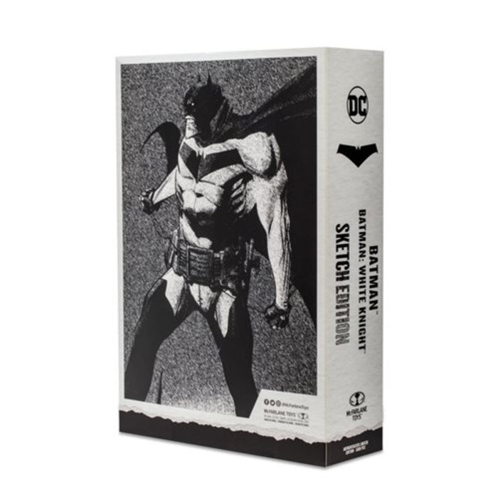 DC Multiverse Exclusive Gold Label Batman White Knight (Sketch Edition)