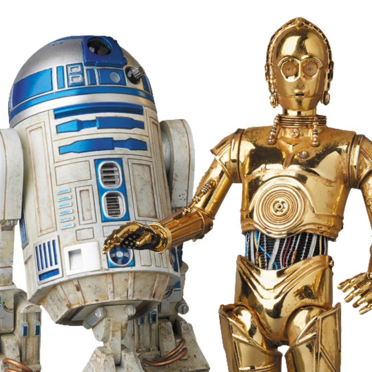 Star Wars MAFEX #012 C-3PO & R2-D2 — Nerdzoic Toy Store