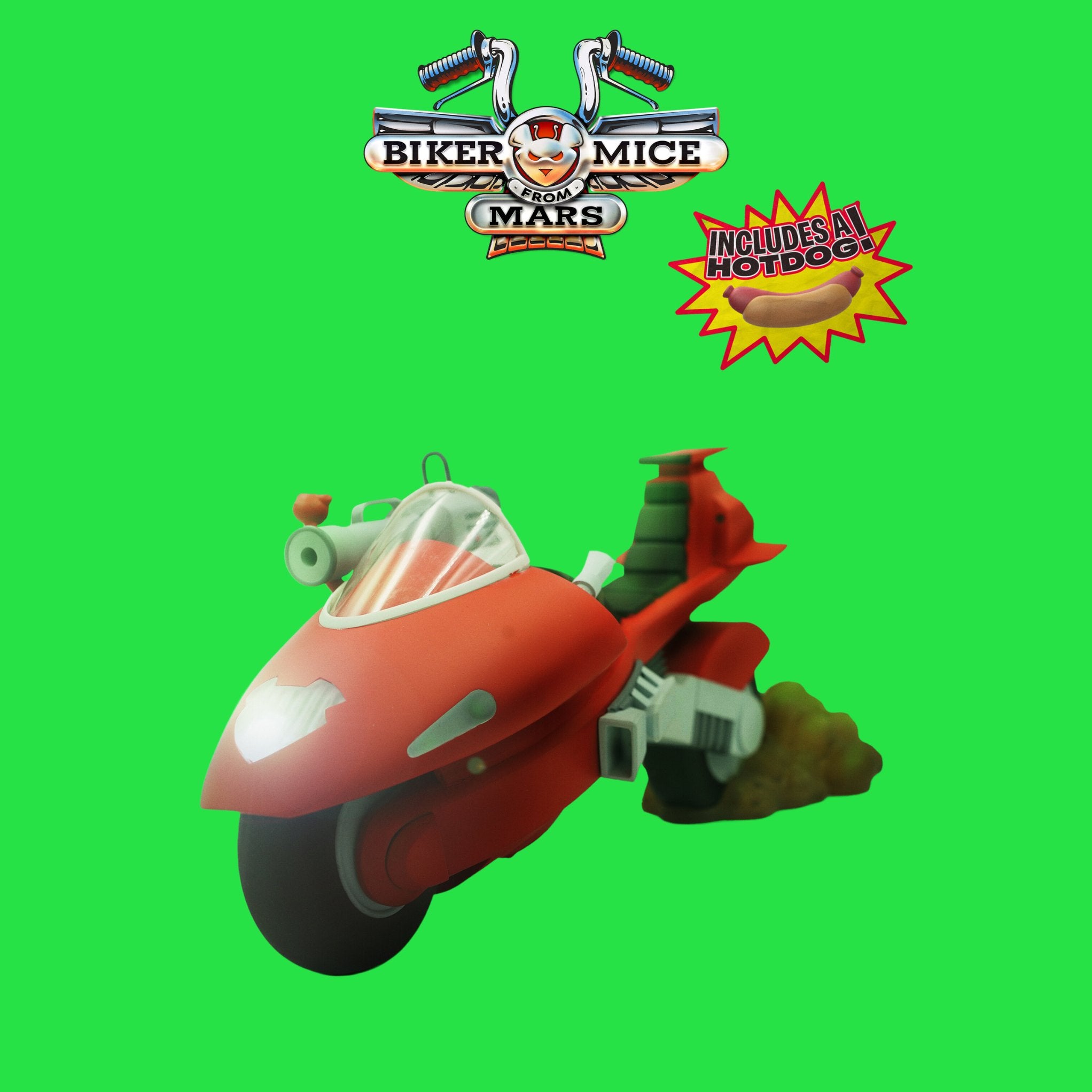 Biker Mice From Mars Vinnie's Radical Rocket Sled – Nerdzoic Toy Store